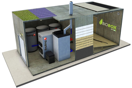 Foto Grupo Nova Energía presenta BioBox, el mayor catálogo de cabinas energéticas de biomasa de Europa.